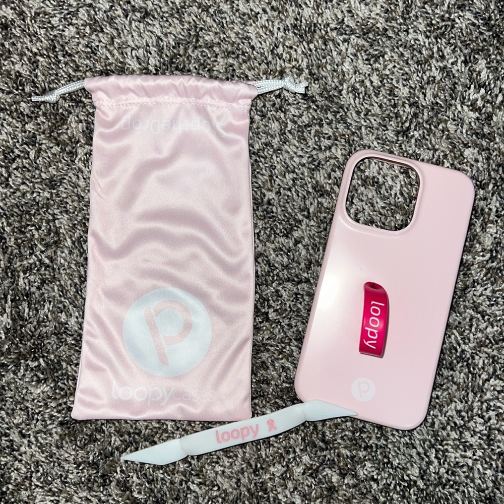 Blush Pink Loopy Case